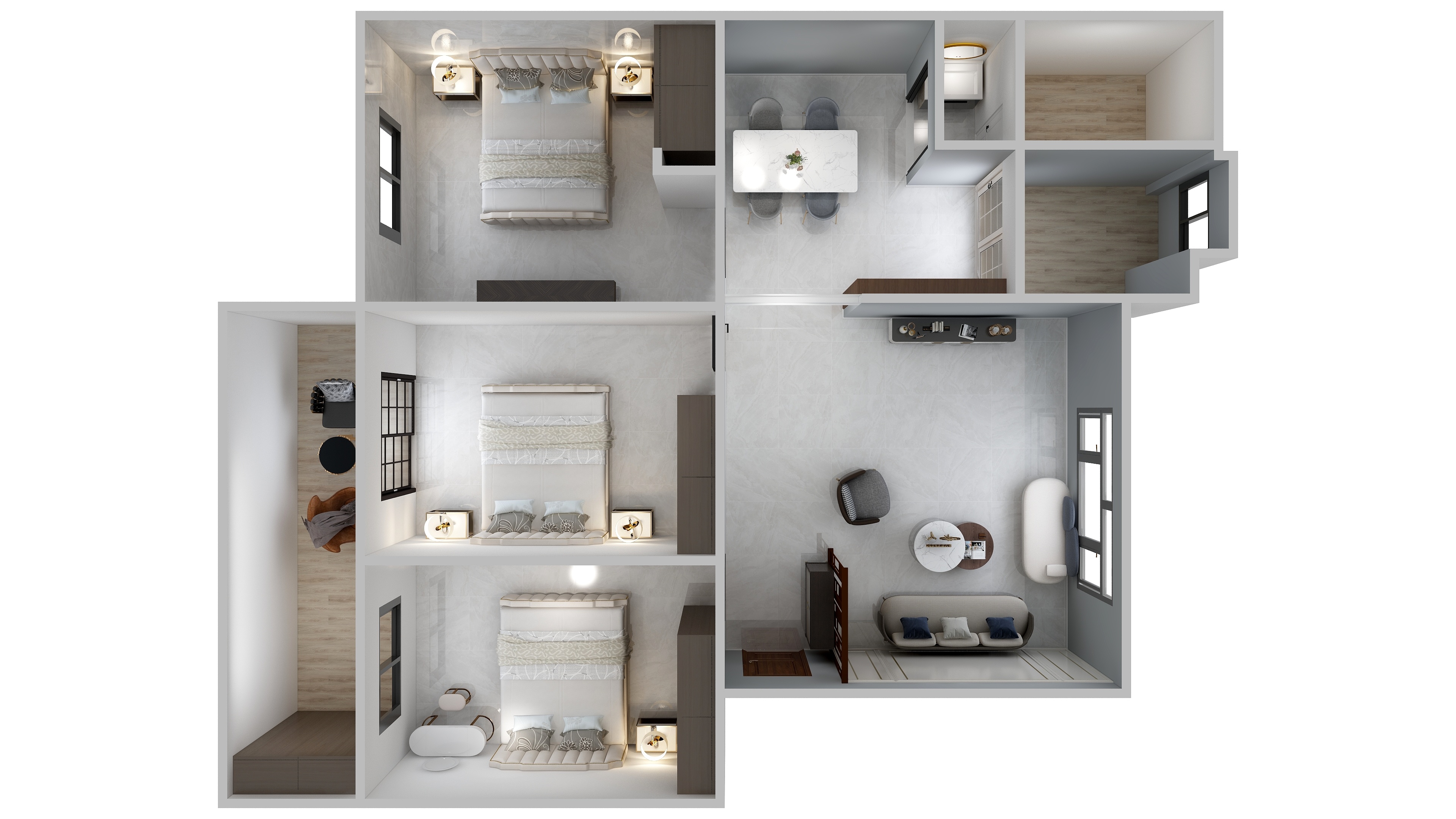 156****2815TQET-未命名户型图-装修设计方案