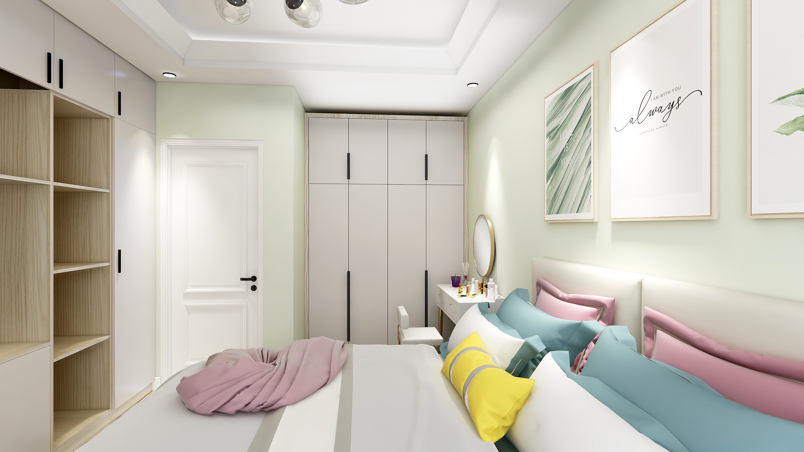 许__-金玺天郡108平方-北欧暖色-装修设计方案