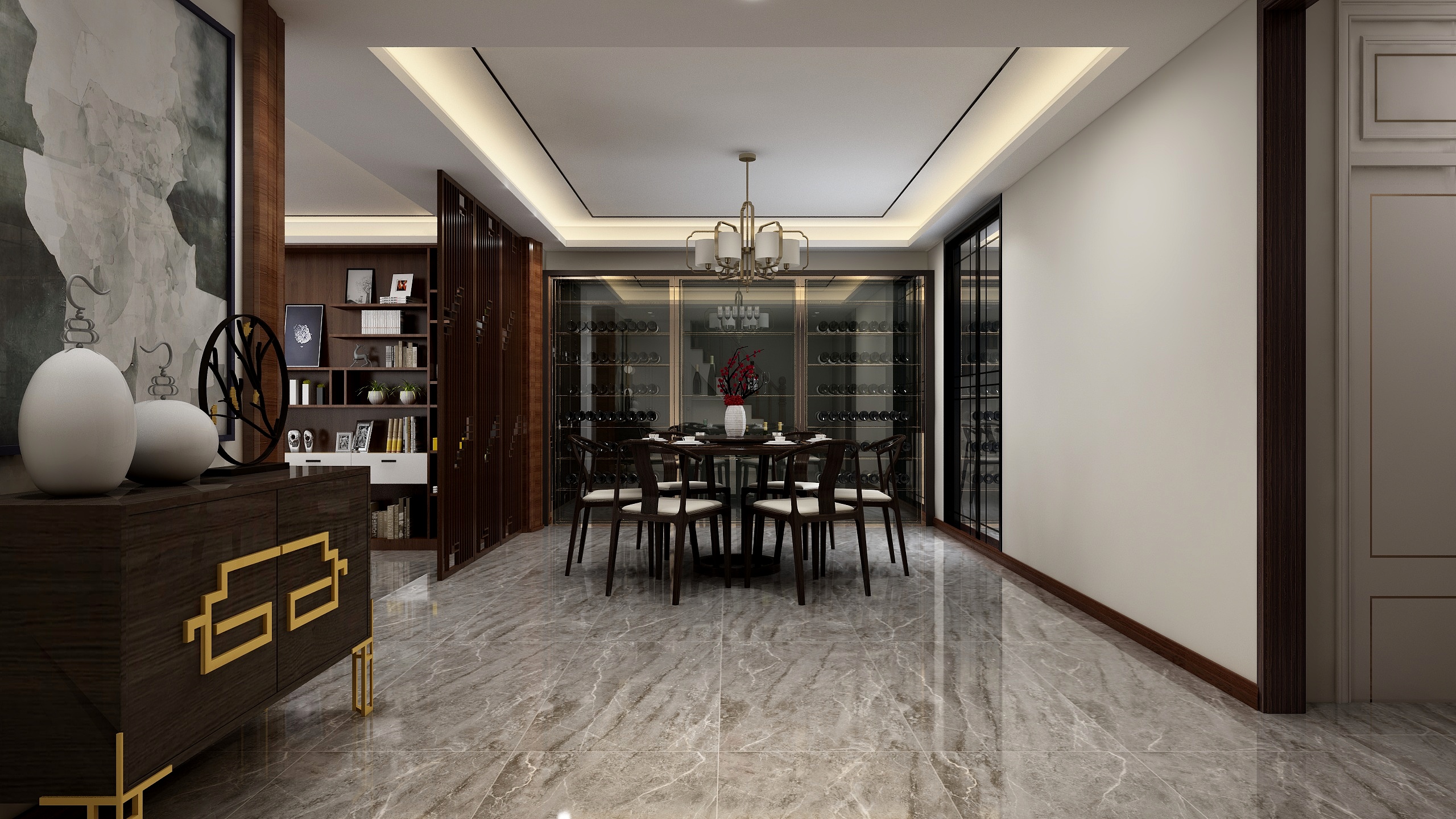 广东利家居瓷砖-33#1楼-装修设计方案