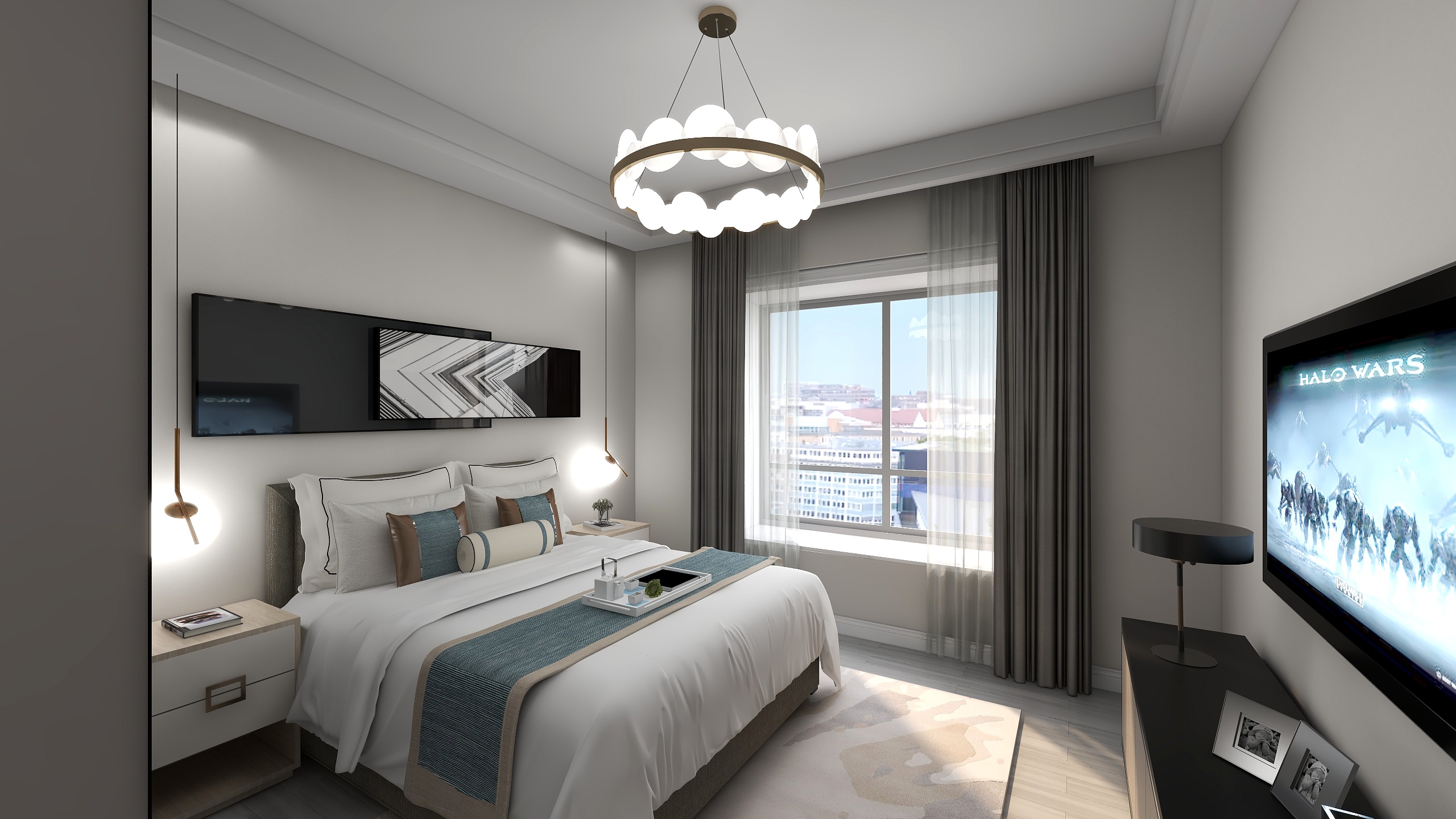 无锡喜百年装饰设计工程有限公司-嘉泰御景城31号楼1单元1003-装修设计方案