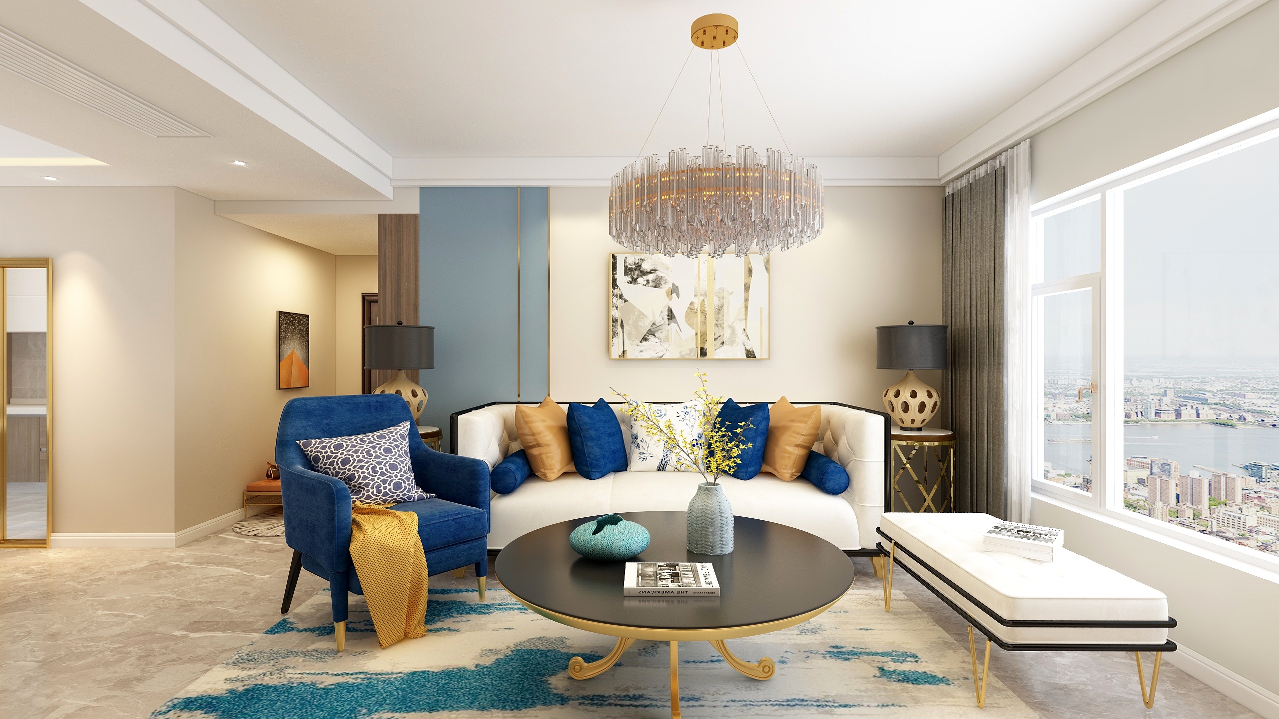 原创设计杨-尹美女世纪喜悦128-装修设计方案