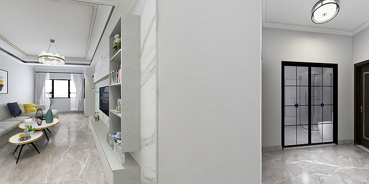 怀秋o-棋盘B区4#3-装修设计方案