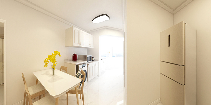 设计师于浩然-南塔小区二手房改造-装修设计方案