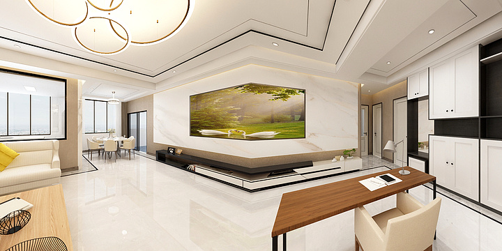 义乌致豪sheji-西瓜田新村14-1楼总-装修设计方案