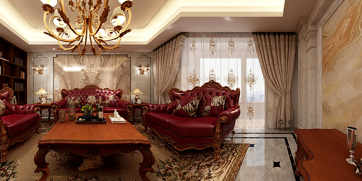 太原亚振旗舰店-陇景逸墅-装修设计方案