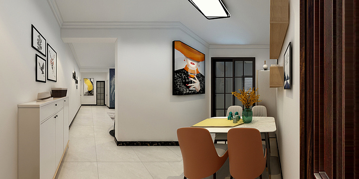 初木空间设计-北城山水原始户型图-装修设计方案