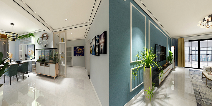 獨菰殇-天正花园-装修设计方案