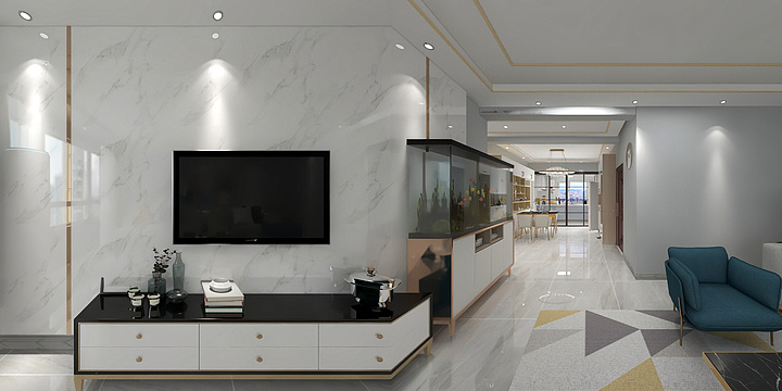 呵呵222222222-现代轻奢，有色家园146-左-户型-装修设计方案