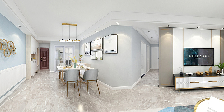 姚设计淼淼15971070969-东津2区132平米赵姐-装修设计方案