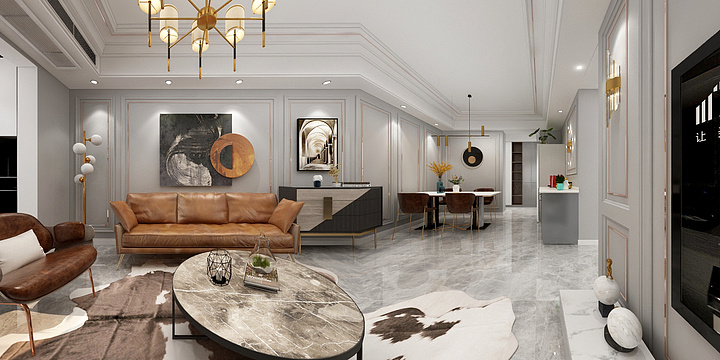 品美空间设计工作室-彩虹星城-装修设计方案