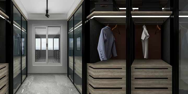 空间艺术工作室R-观澜名筑2-2-502-装修设计方案