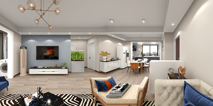 黄江涛-晋林小区42-1-效果图-装修设计方案