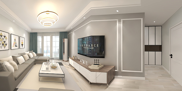 一叶知秋_-现代简约-装修设计方案