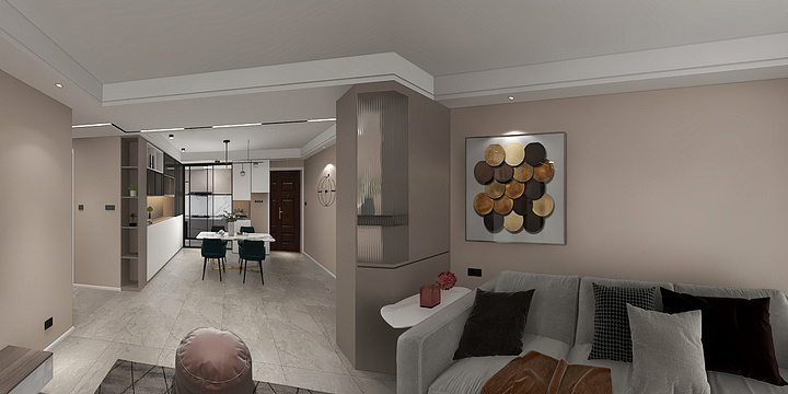 正雅筑-城市春天32栋2单元1303室-装修设计方案