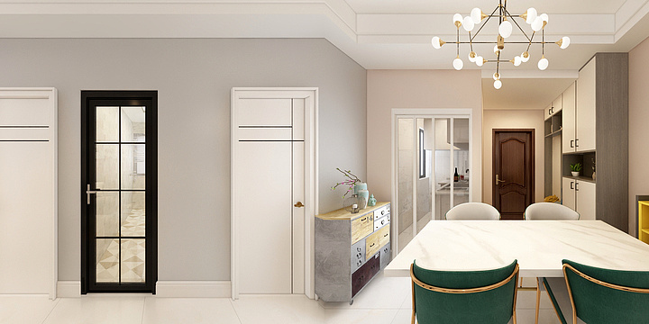 好光设计-凯风珑城公寓-装修设计方案