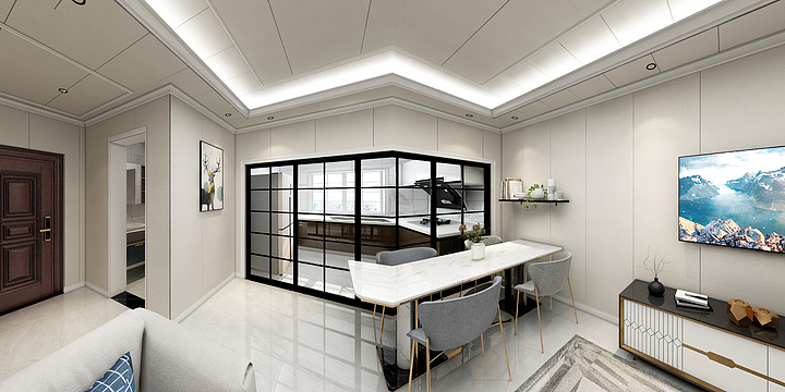 Design蒋-如皋福源雅居6#103吴总-装修设计方案