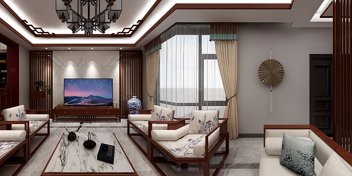 上下山(Summit)-古茶墅-武夷山庄-装修设计方案