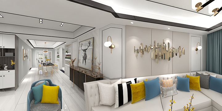 埃瑞克一方-苕溪壹号5幢1103地面图-装修设计方案