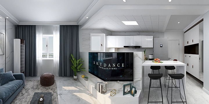 丶丶设计丶丶-钢城春邑80-现在轻奢-装修设计方案