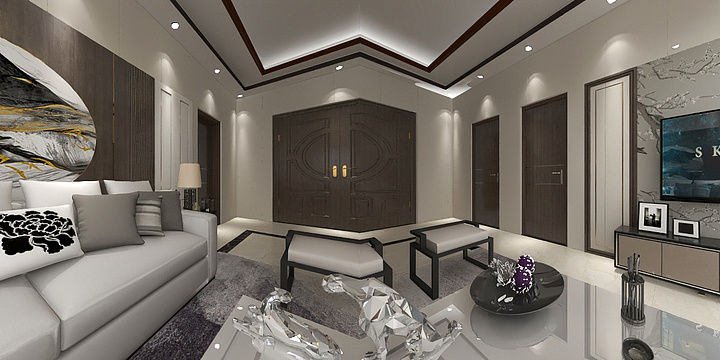 室內設計師-劉先生-客厅-装修设计方案