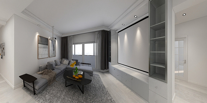 设计师甘工-保利上城-装修设计方案