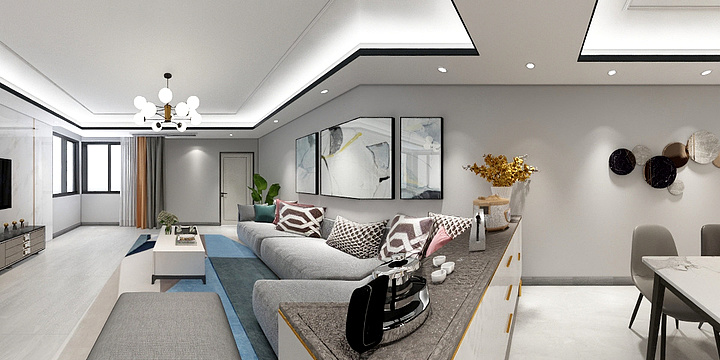 gamine-旧房改造5.7改-装修设计方案