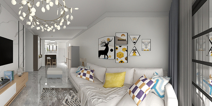 LuckyWu-悦景台蒋老师家-装修设计方案