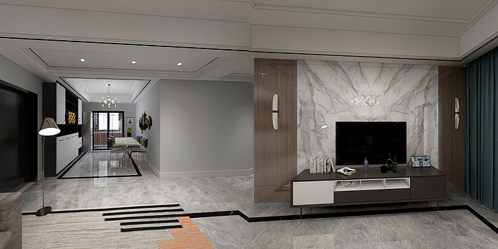 全案设计师HH-上品观澜郡杨姐雅居-装修设计方案