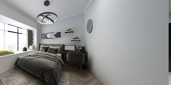 如薇-麟恒三期5B栋9B殷小姐雅居-装修设计方案