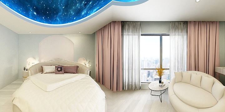 一个靓仔-主题房-装修设计方案