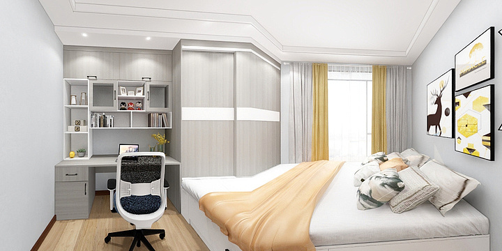 整体定制设计1-未命名户型图-装修设计方案