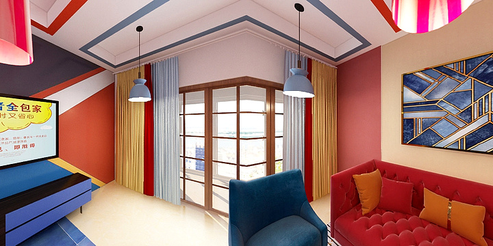 怀廷少设计-碧桂园中和凉州府-装修设计方案