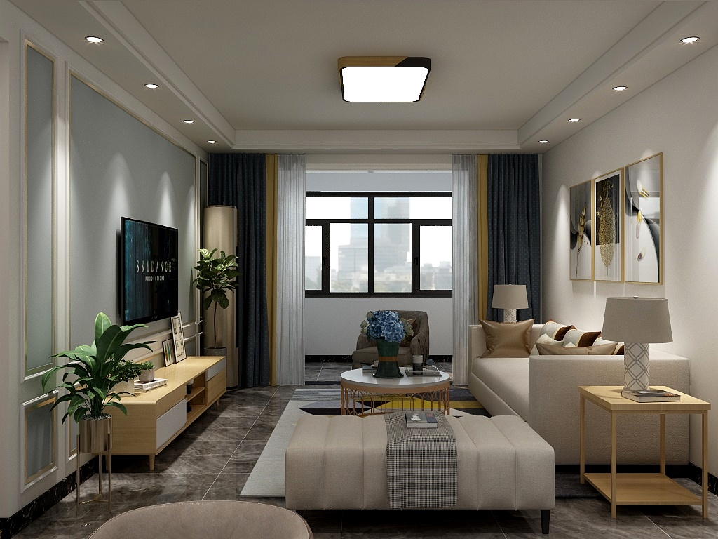 谢腊-理想城 黄总-装修设计方案