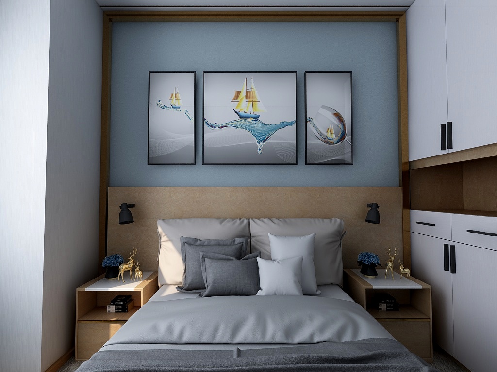 山怀清泉绕绿茵-加州22平米-装修设计方案