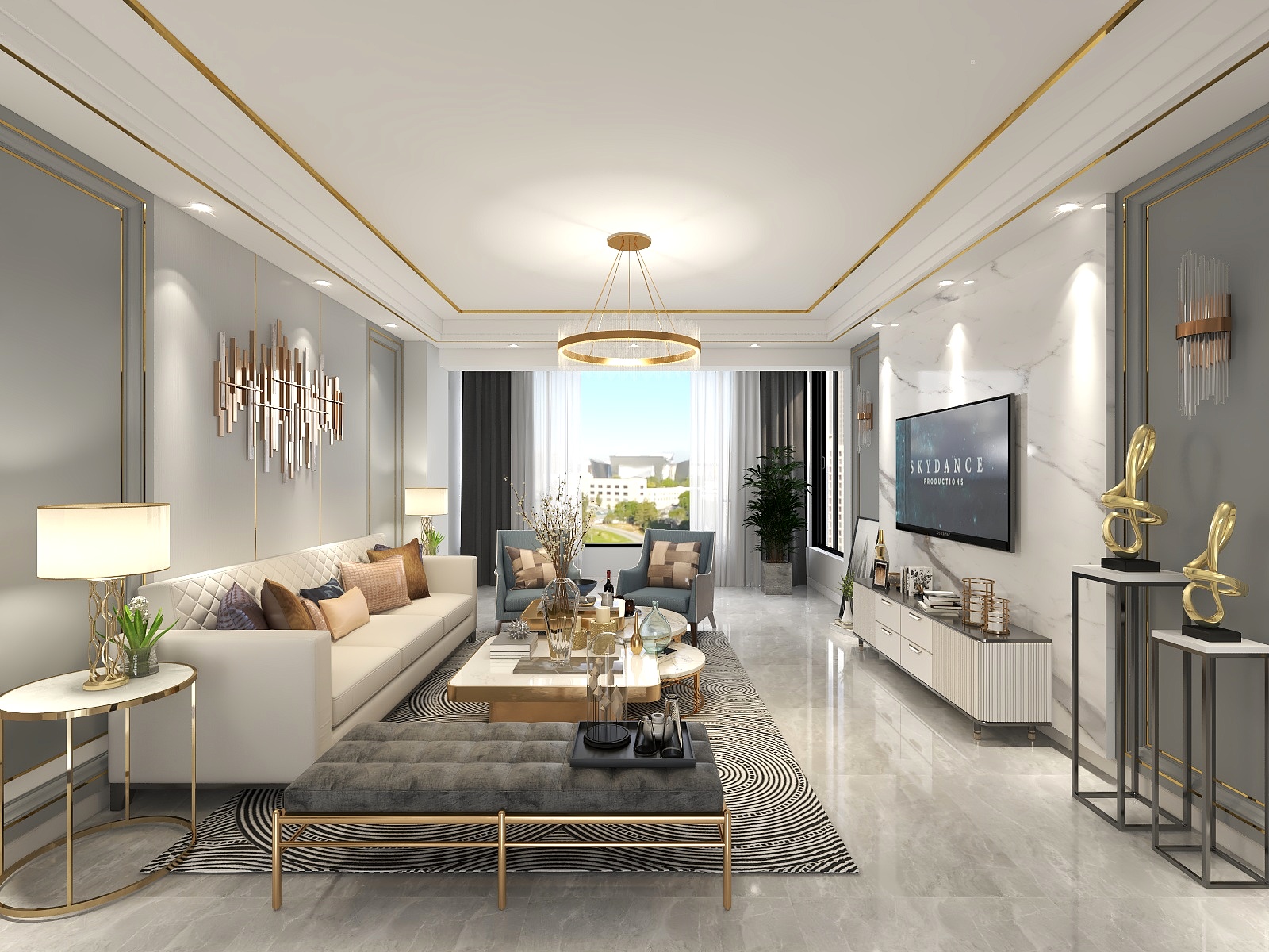 铭都装饰公司-汇景140-装修设计方案