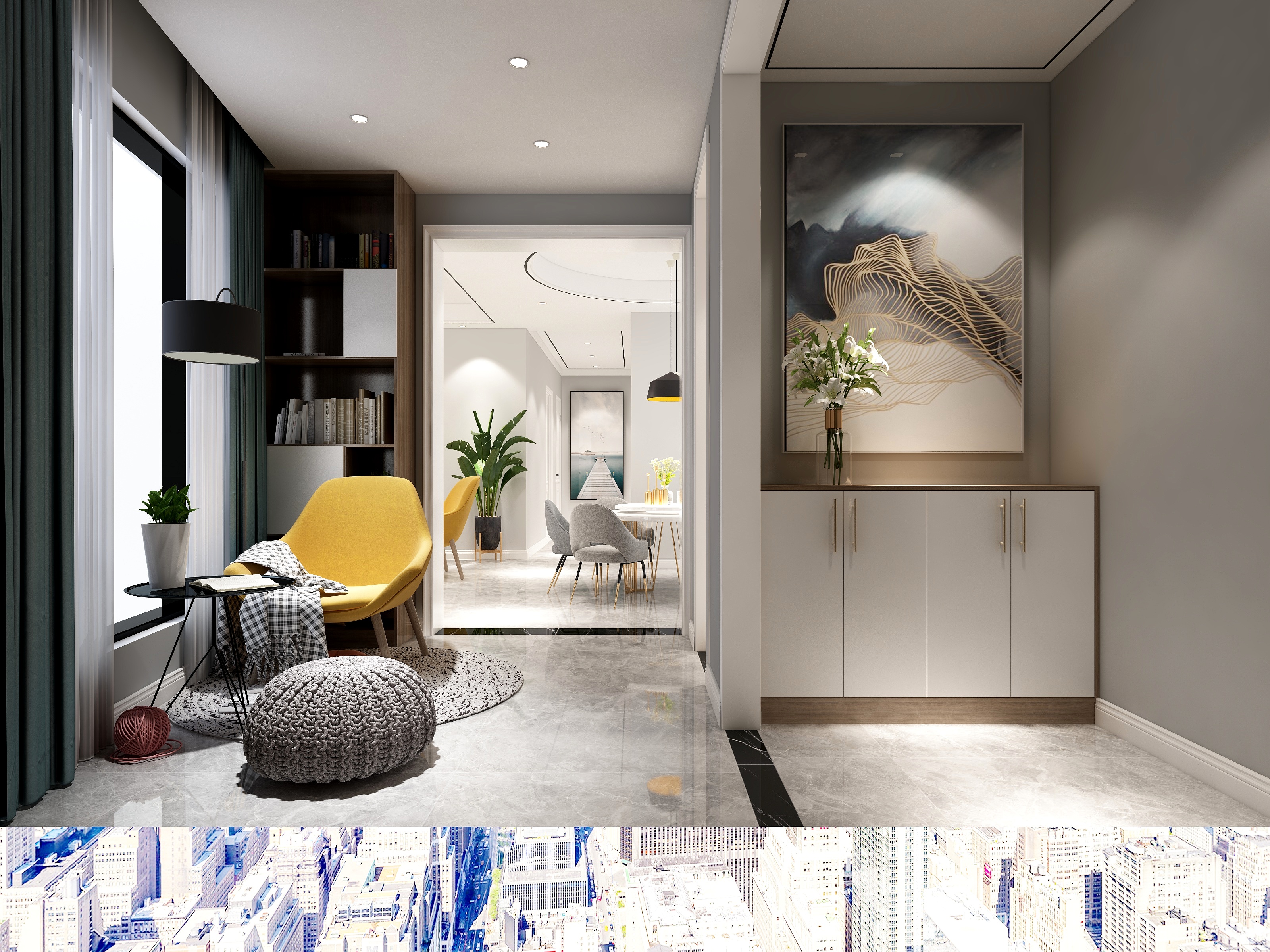 意合--9#603平面图马闯-装修设计方案