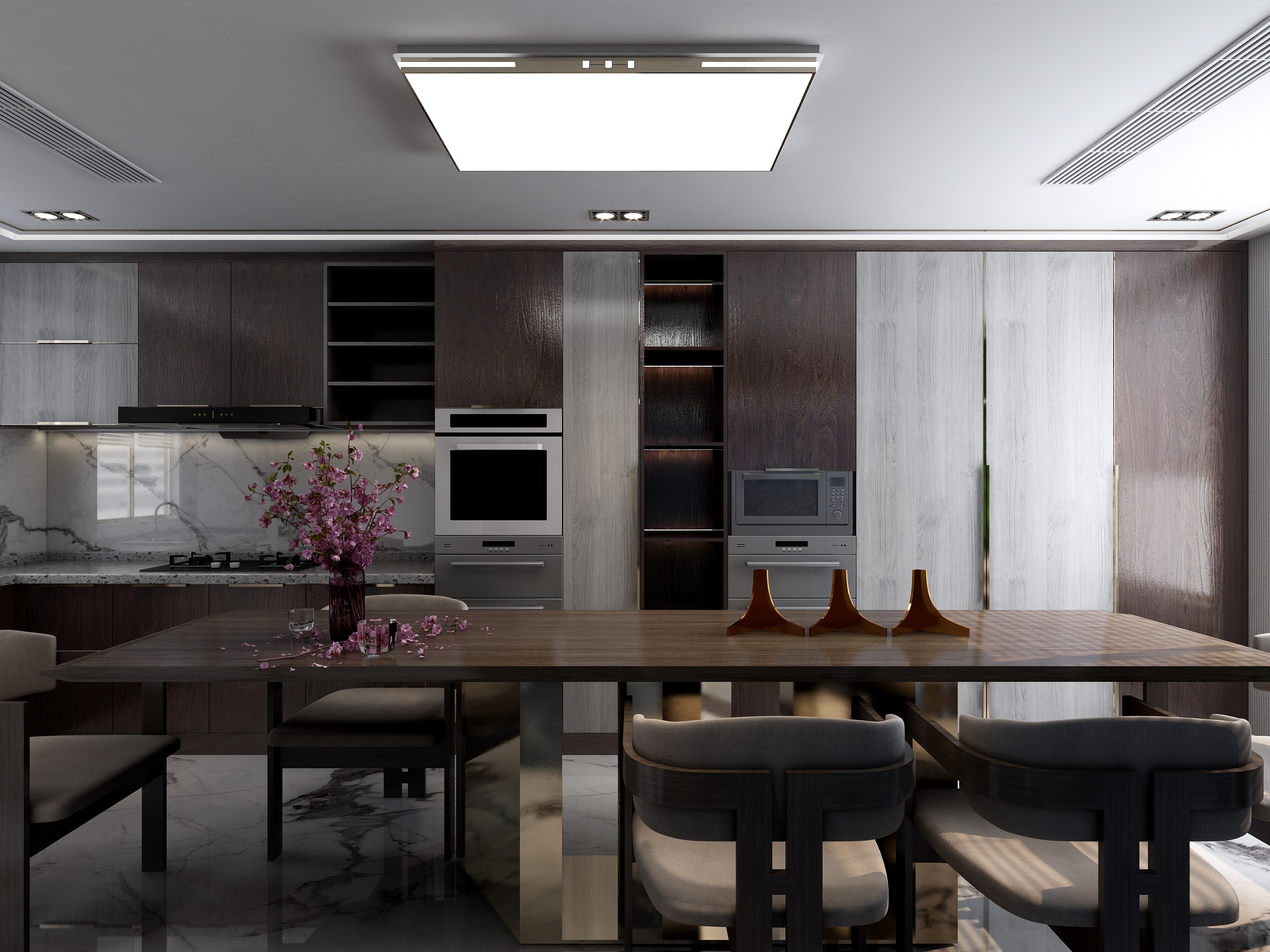 刘坤全-59方-现代简约-两室装修效果图