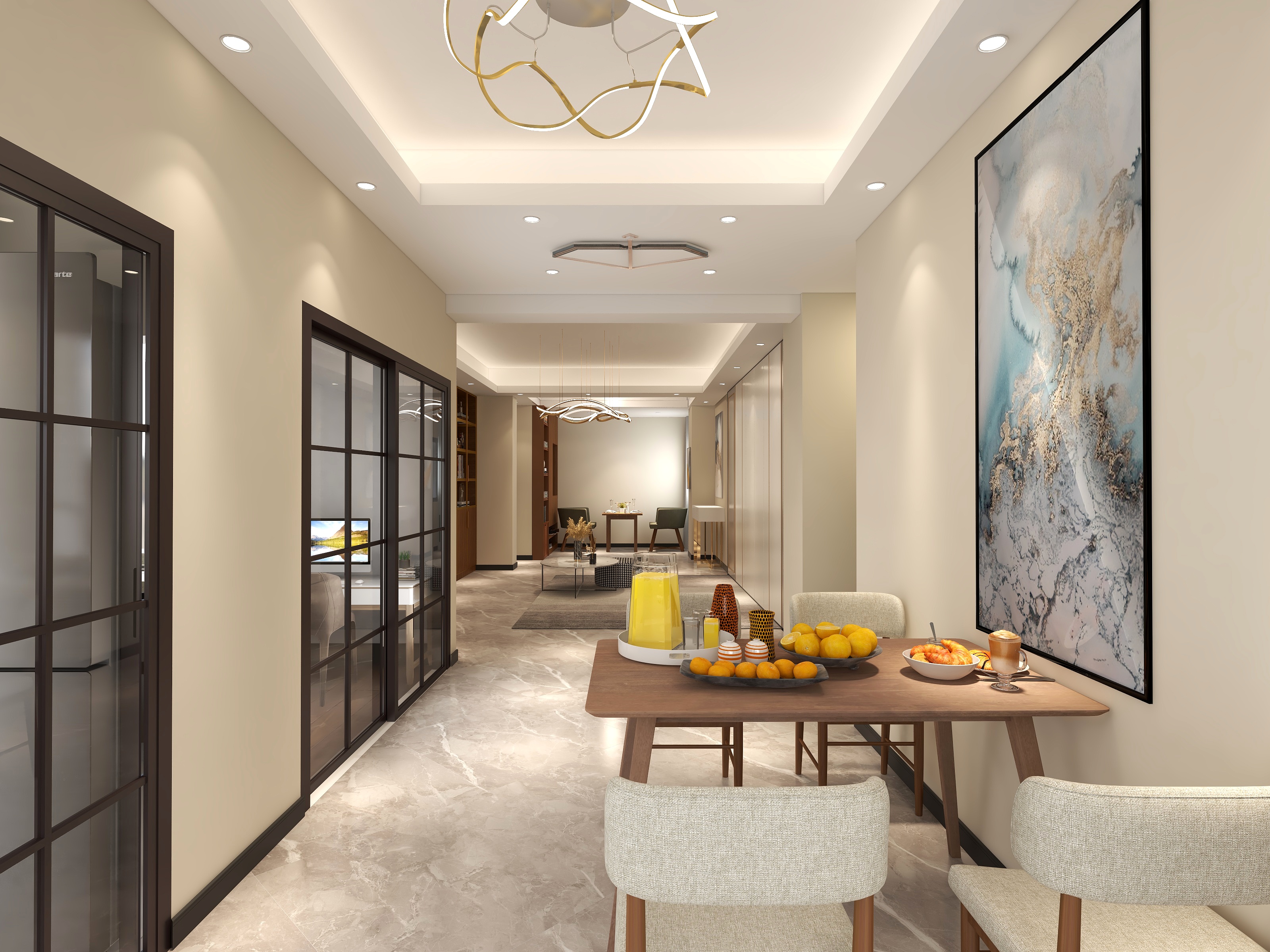 太阳777-消防之家效果图-装修设计方案