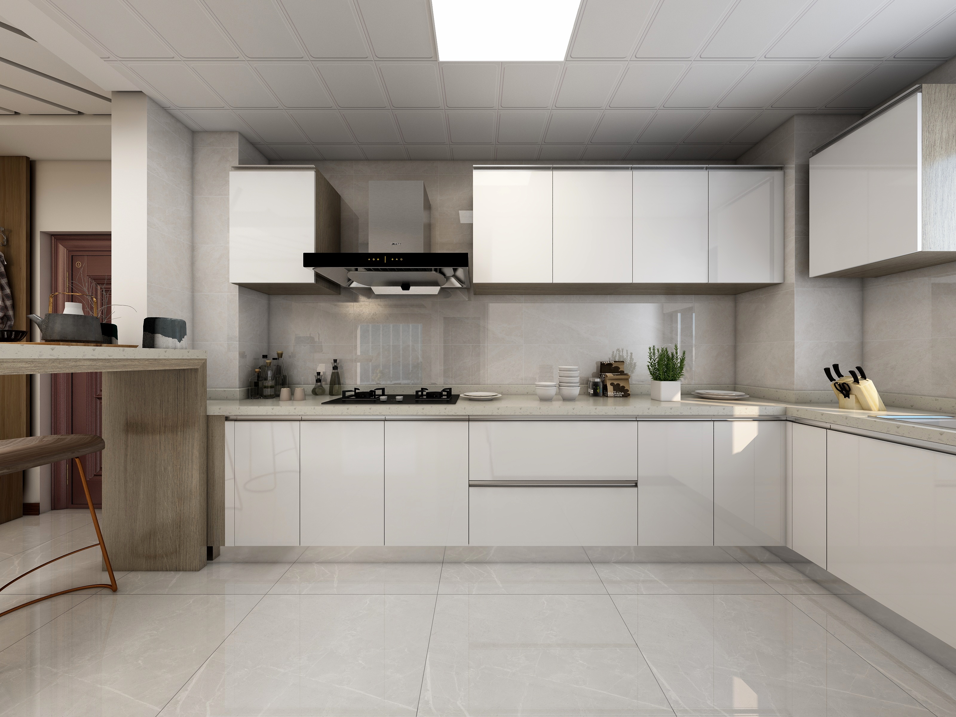 设计师鲁健-红梅公寓 122㎡-副本-装修设计方案