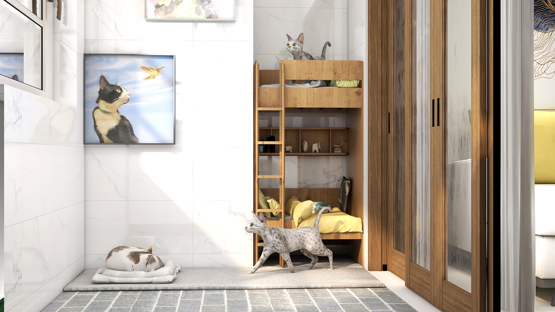 蚂蚁牵牛-浅暖-装修设计方案