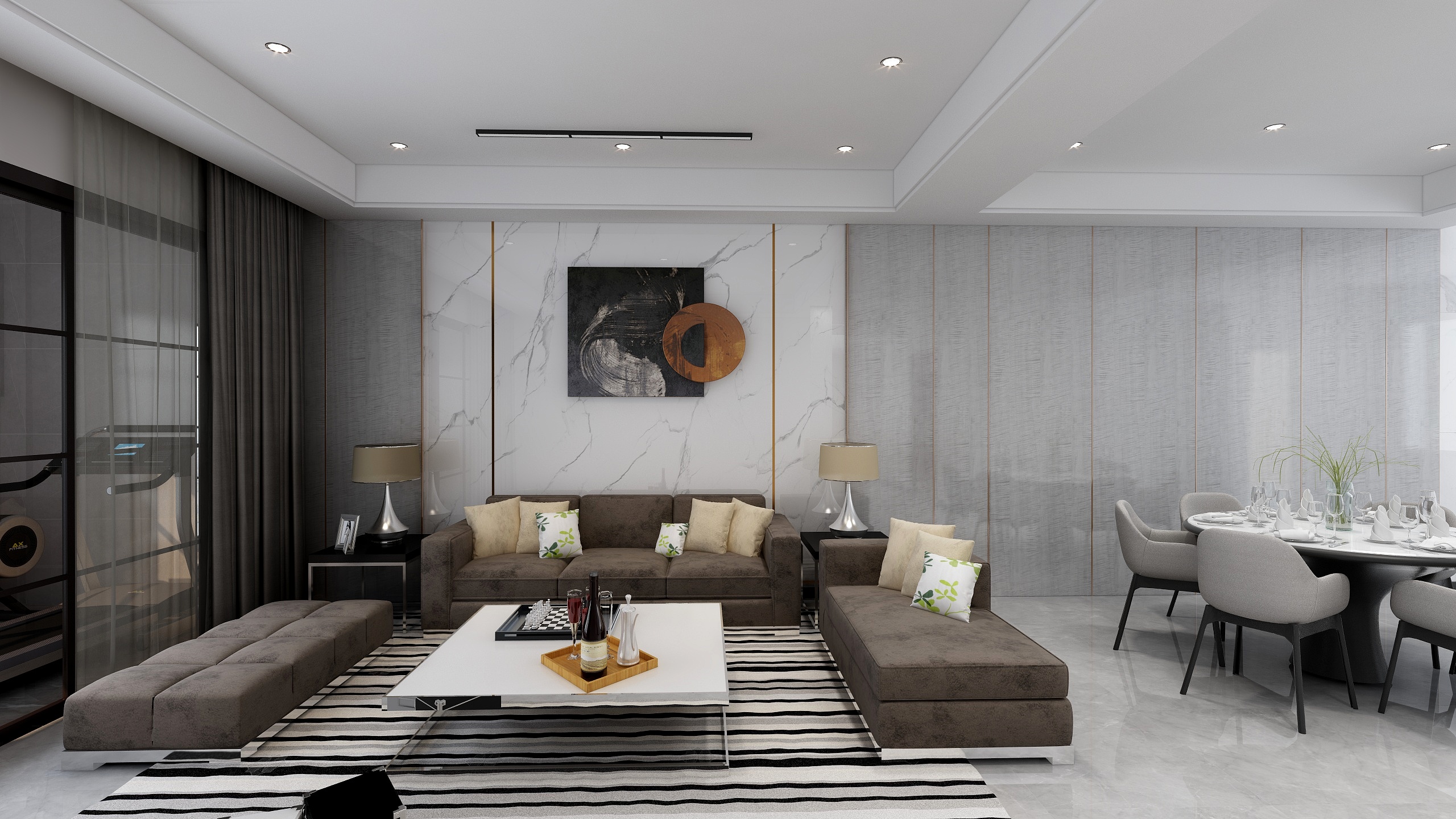 温州玛格设计师-白鹿城-陈总-装修设计方案