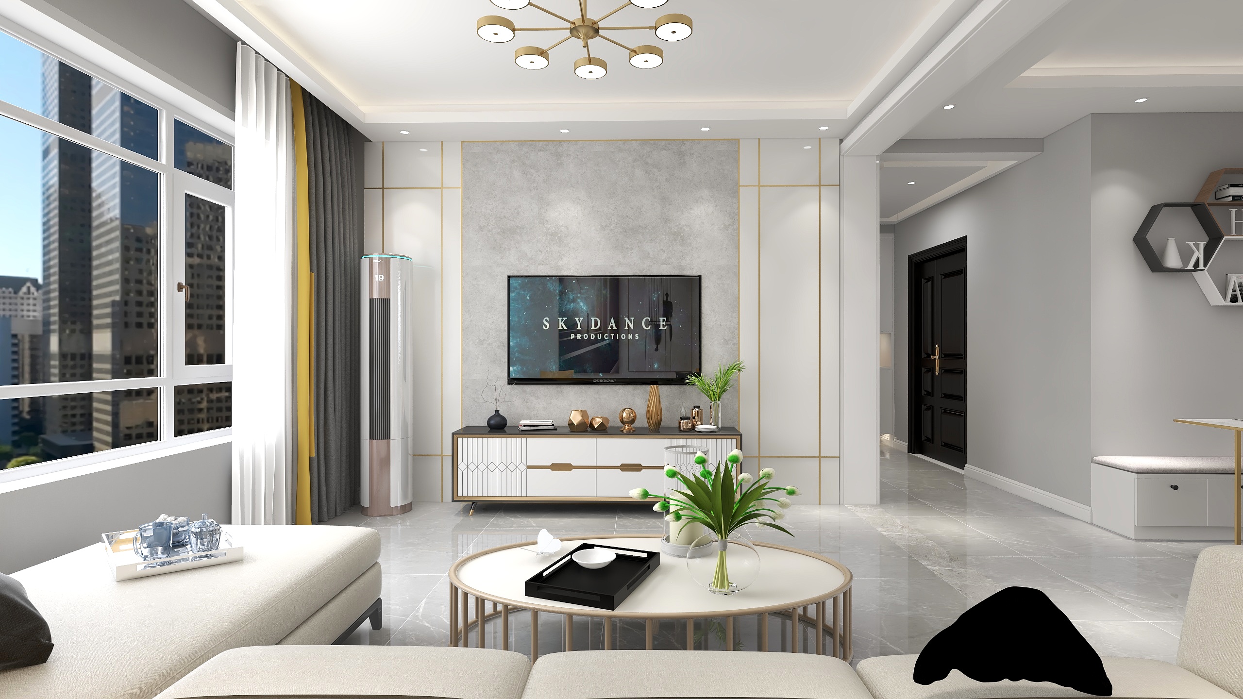 L_奕琛-天一阁1#-2-701-装修设计方案