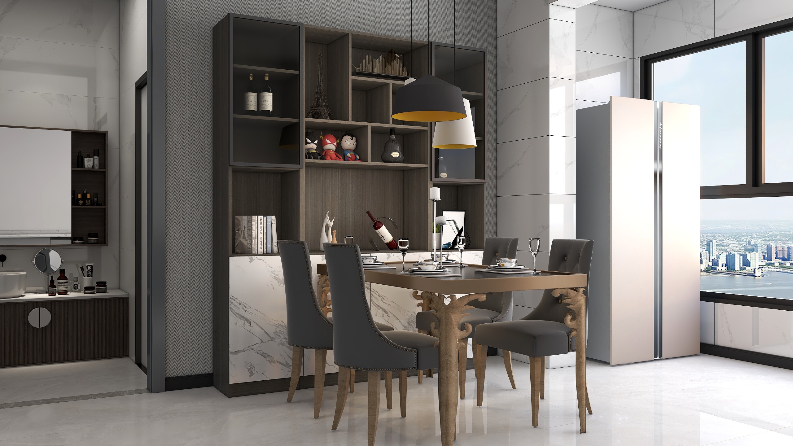 灵韵流转方寸间-215-03现代-装修设计方案