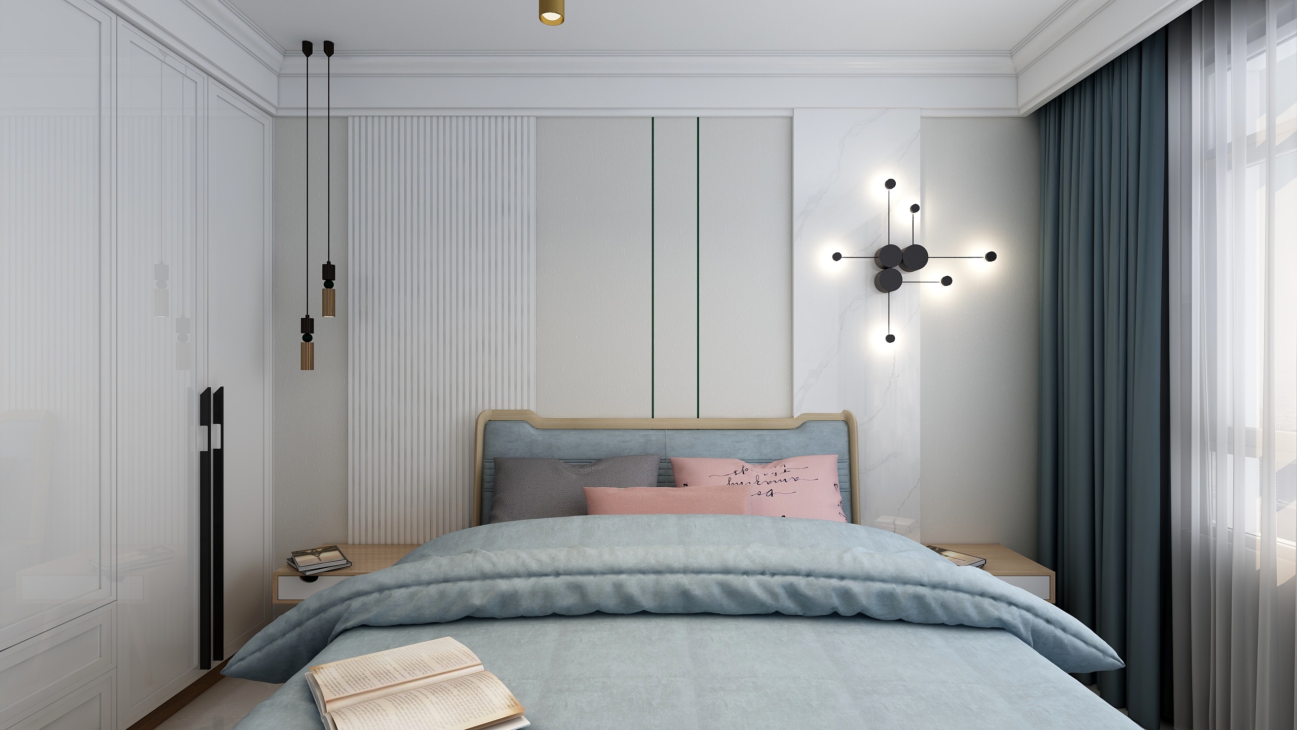 Maomo锐-紫云府6-2-601中式现代混搭-装修设计方案