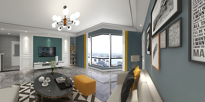 嘿木子女亭-九龙新城1-装修设计方案