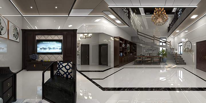 英一装饰-江镜自建房-装修设计方案