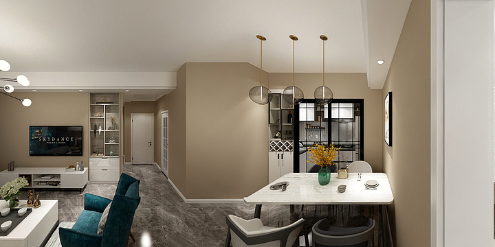 IliuliuI-鹏城新都汇8-802-装修设计方案