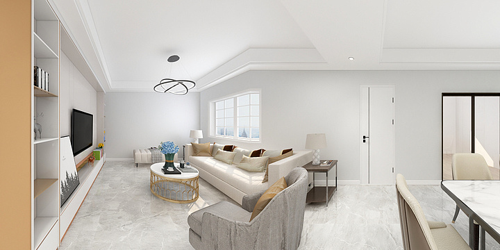 伯爵美墅rjrP-永昌泾花苑608-装修设计方案