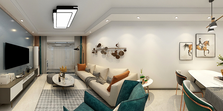 初木空间设计-博雅盛世11-2-3202-装修设计方案