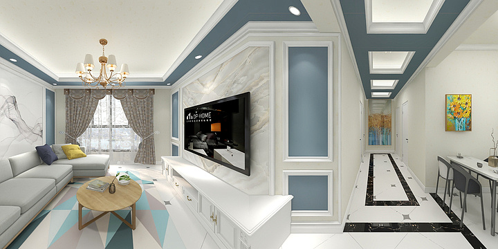 集成墙板效果图SJS-毕节-装修设计方案